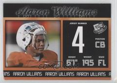 Aaron Williams Football Cards 2011 Press Pass Prices