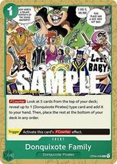 Donquixote Family [Pre-Release] OP04-036 One Piece Kingdoms of Intrigue Prices