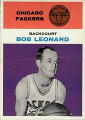 Bob Leonard #28 Basketball Cards 1961 Fleer Prices