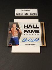 Chuck Liddell #HF-CLD Ufc Cards 2021 Panini Chronicles UFC Hall of Fame Autographs Prices