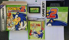 Box, Cartridge, Manual, And Poster - Complete  | Sonic Advance 2 GameBoy Advance