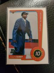 Jason Terry [Draft Pick] Basketball Cards 1999 Topps Prices