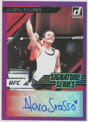 Alexa Grasso [Purple] #SS-AGR Ufc Cards 2022 Panini Donruss UFC Signature Series Prices