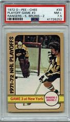 Playoff Game #3 [Rangers 5, Bruins 2] Hockey Cards 1972 O-Pee-Chee Prices