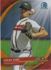 Lucas Sims #AFL-LS Baseball Cards 2016 Bowman Chrome 2015 AFL Fall Star Prices