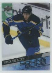 Niko Mikkola [Clear Cut] Hockey Cards 2020 Upper Deck Prices