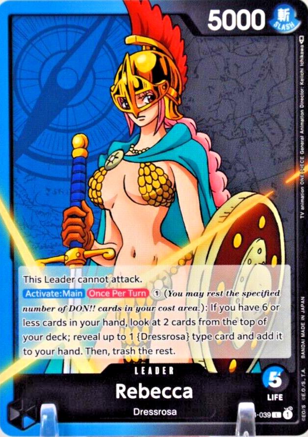 Rebecca OP04-039 One Piece Kingdoms of Intrigue