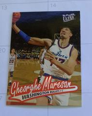 Gheorghe Muresan Basketball Cards 1996 Ultra Prices