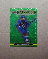 Alex Newhook [Green] #DZ-13 Hockey Cards 2021 Upper Deck Dazzlers Prices