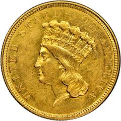 1854 O Coins Three Dollar Gold Prices