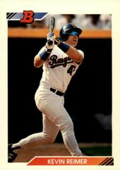 Kevin Reimer #115 Baseball Cards 1992 Bowman Prices