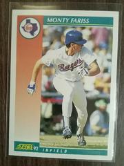 Monty Fariss [No Rookie Prospect] #772 Baseball Cards 1992 Score Prices