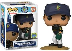 Felix Hernandez: Specialty Jersey [Gold] #9 Funko POP Aquasox Prices