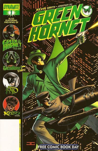 Green Hornet #1 (2010) Comic Books Free Comic Book Day