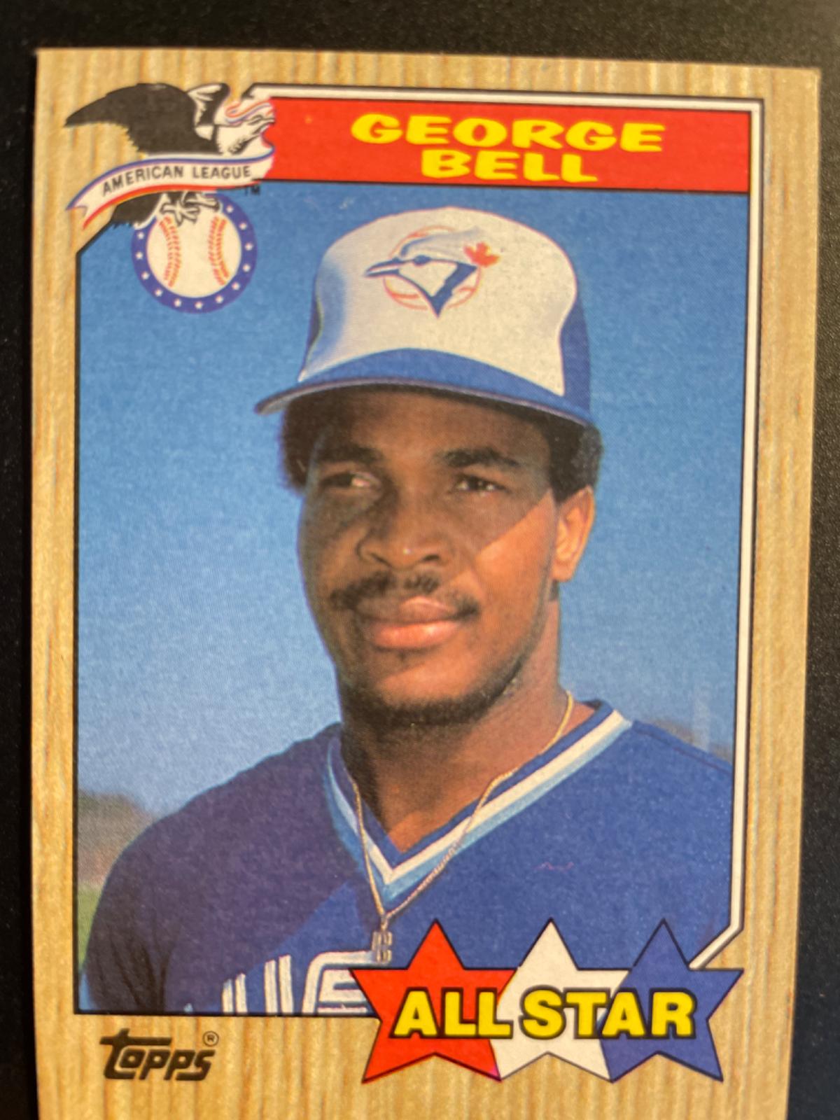 George Bell All Star Ungraded 1987 Topps