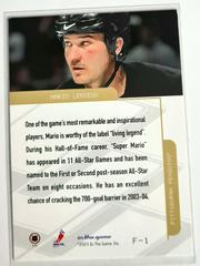Backside | Mario Lemiux [Foil] Hockey Cards 2003 ITG Toronto Star