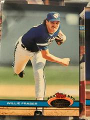 Willie Fraiser #496 Baseball Cards 1991 Stadium Club Prices