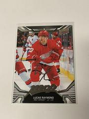 Lucas Raymond [Silver Script] #1 Hockey Cards 2022 Upper Deck MVP Prices