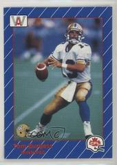Tom Burgess Football Cards 1991 All World CFL Prices