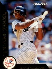 Bernie Williams #24 Baseball Cards 1992 Pinnacle Team 2000 Prices