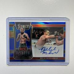 Belal Muhammad [Blue] #OA-BMH Ufc Cards 2022 Panini Select UFC Octagon Action Signatures Prices