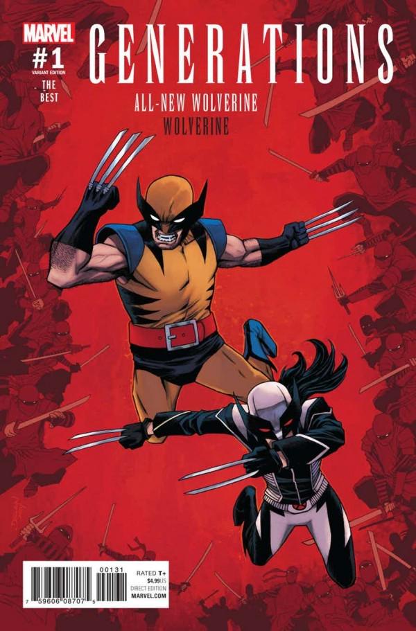 Generations: All-New Wolverine & Wolverine [Shalvey] #1 (2017) Comic Books Generations: Wolverine & All-New Wolverine