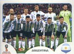 Argentina [Pink Back] #261 Soccer Cards 2018 Panini World Cup Stickers Prices