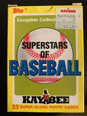 Complete Set Baseball Cards 1987 Topps KayBee Superstars Prices