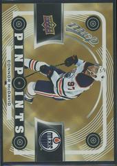 Connor McDavid [Gold] Hockey Cards 2022 Upper Deck MVP Pinpoints Prices