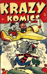 Krazy Komics #16 (1944) Comic Books Krazy Komics Prices