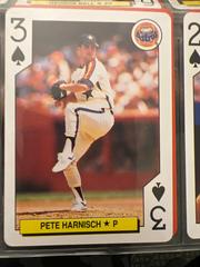 Pete Harnisch [3 of Spades] Baseball Cards 1991 U.S. Playing Card All Stars Prices