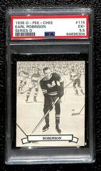 Earl Robinson [Series D] #115 Hockey Cards 1936 O-Pee-Chee Prices