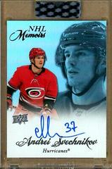 Andrei Svechnikov #M-AS Hockey Cards 2020 Upper Deck Clear Cut NHL Memoirs Autographs Prices