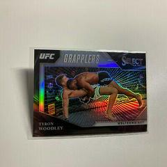 Tyron Woodley [Silver Prizms] #12 Ufc Cards 2021 Panini Select UFC Grapplers Prices