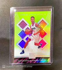 Shai Gilgeous Alexander [Green] #30 Basketball Cards 2018 Panini Status Rookie Credentials Prices