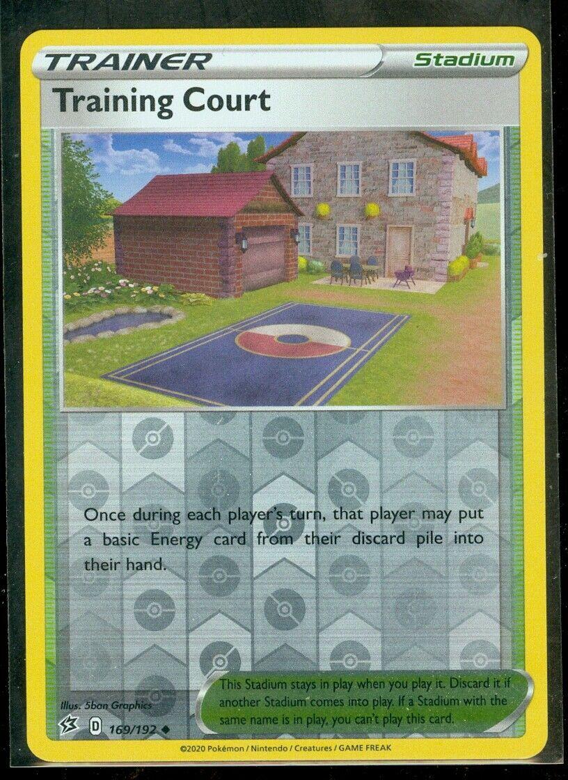 Training Court [Reverse Holo] #169 Pokemon Rebel Clash