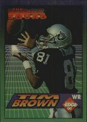 Tim Brown Football Cards 1994 Collector's Edge Boss Squad Prices