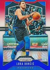 Luka Doncic [Red, White, Blue Prizm] #75 Basketball Cards 2019 Panini Prizm Prices
