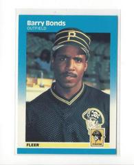 Barry Bonds #604 Baseball Cards 1987 Fleer Glossy Prices