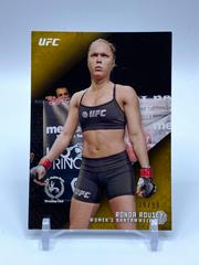Ronda Rousey [Gold] Ufc Cards 2015 Topps UFC Knockout Prices