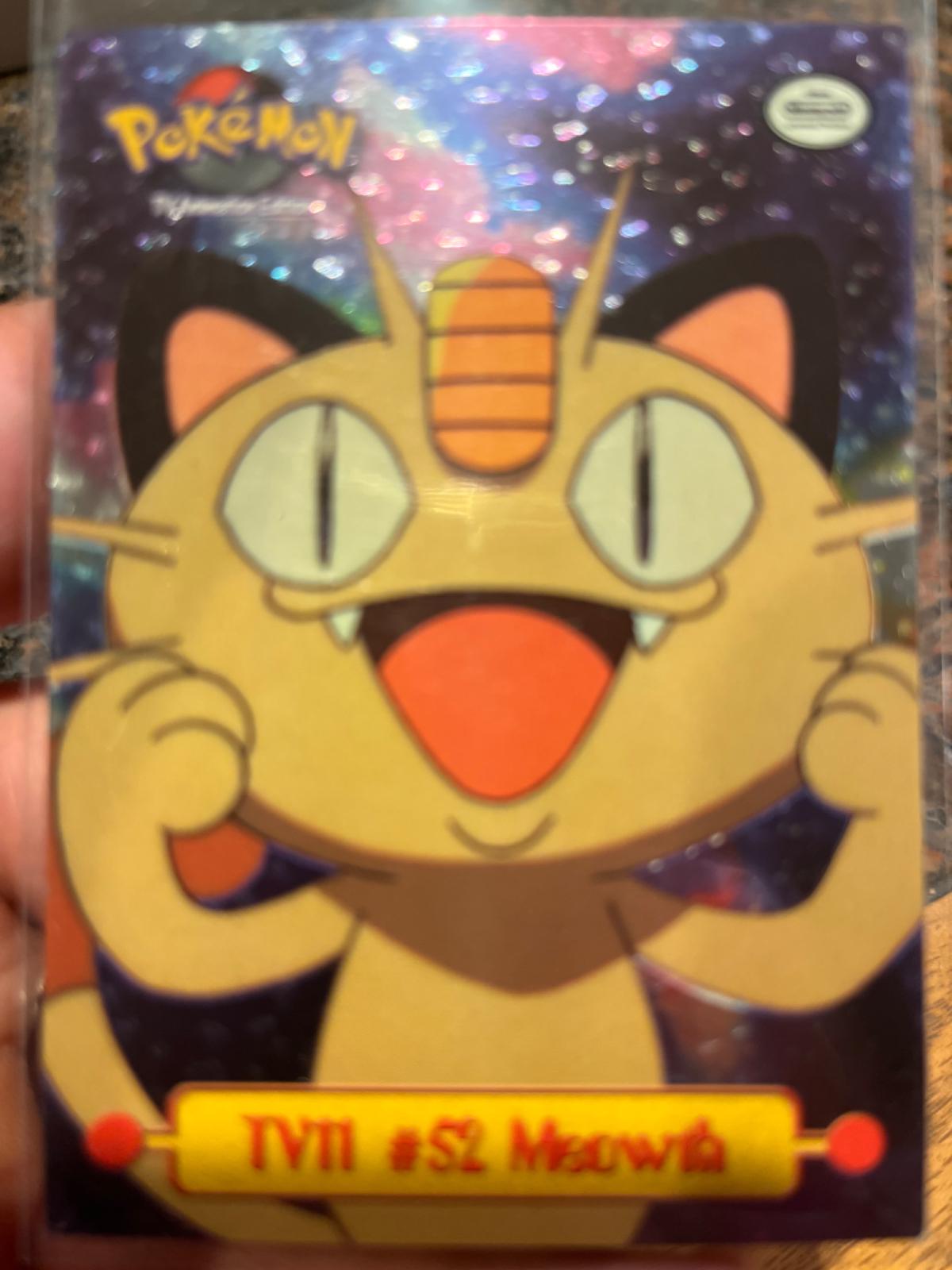 Meowth #TV11 Pokemon 1999 Topps TV