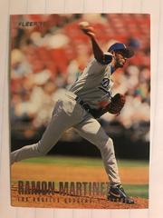 Ramon Martinez #11 Baseball Cards 1996 Fleer Dodgers Team Set Prices