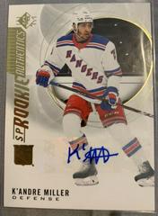 K'Andre Miller [Signature] Hockey Cards 2020 SP Prices