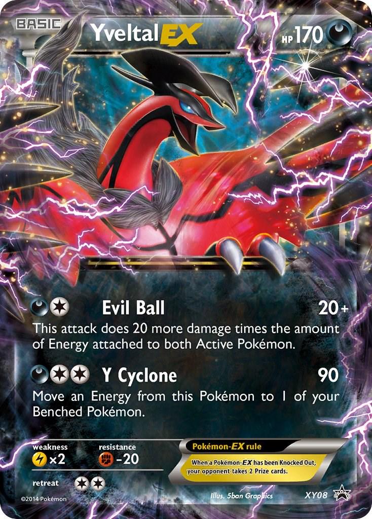 Yveltal EX #XY08 Pokemon Promo