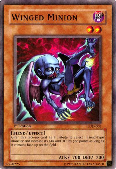 Winged Minion [1st Edition] LOD-005 YuGiOh Legacy of Darkness