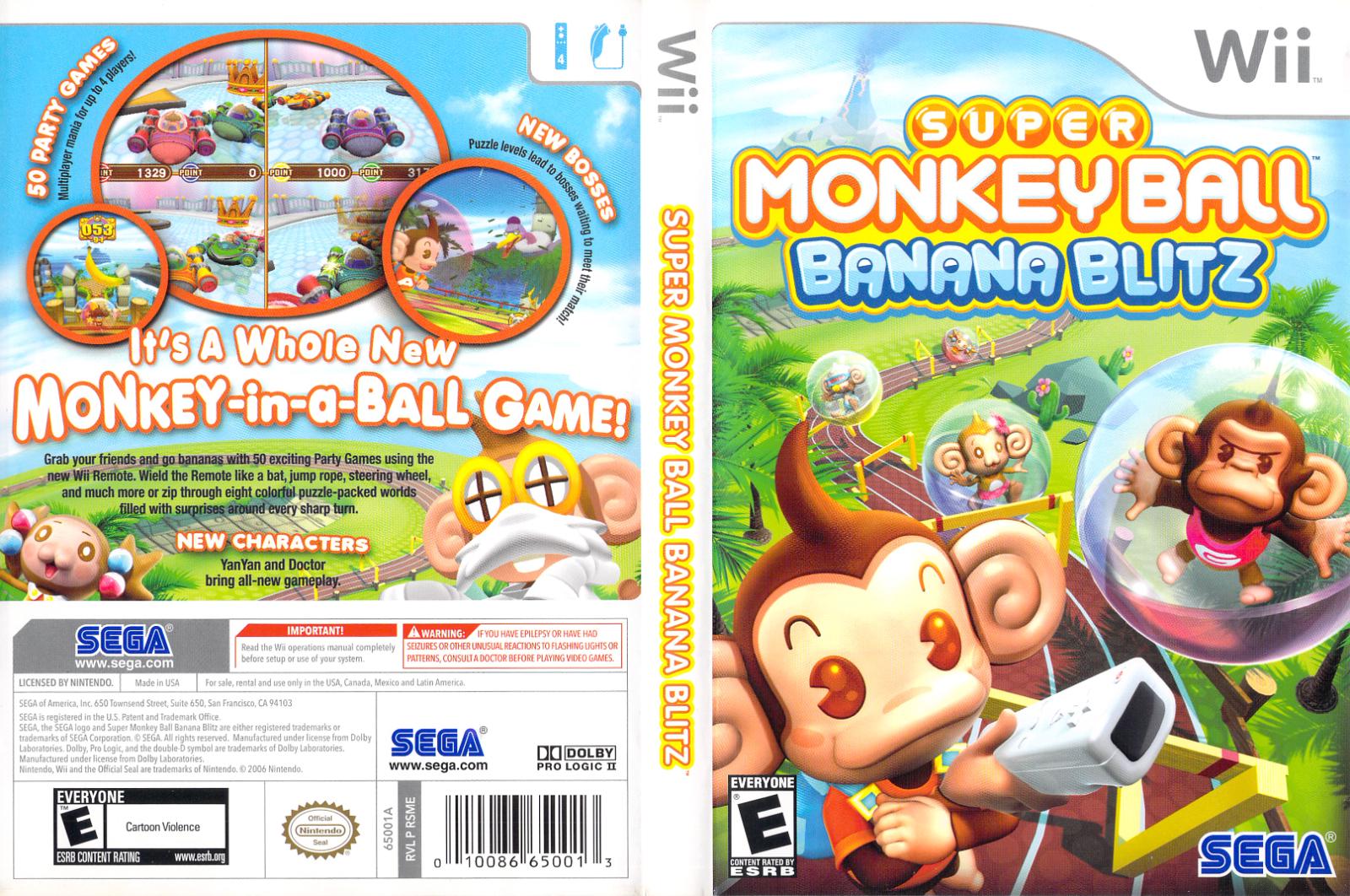 Super Monkey Ball Banana Blitz Prices Wii | Compare Loose, CIB & New Prices
