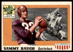 Sammy Baugh Football Cards 1955 Topps All American Prices