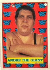 Andre the Giant #17 Wrestling Cards 1987 Topps WWF Stickers Prices