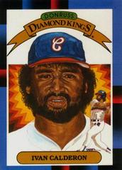 Ivan Calderon [Diamond Kings] #25 Baseball Cards 1988 Leaf Prices