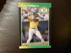 Tony Phillips #211 Baseball Cards 1989 Donruss Baseball's Best Prices